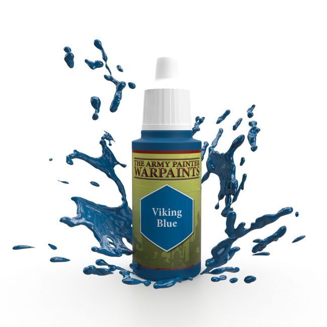 The Army Painter Warpaints: Viking Blue - 18ml Acrylic Paint