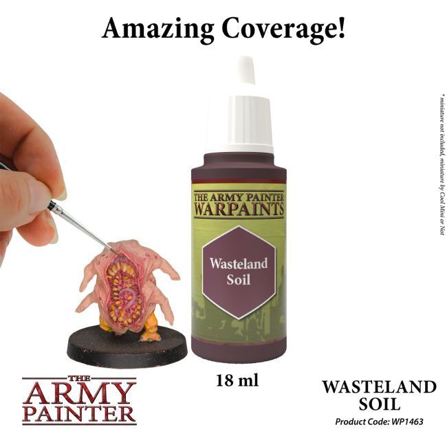 The Army Painter Warpaints: Wasteland Soil - 18ml Acrylic Paint