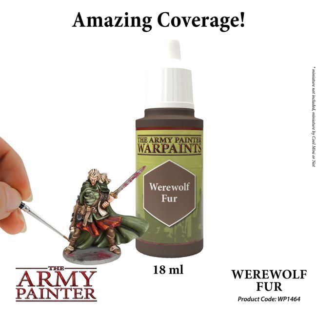 The Army Painter Warpaints: Werewolf Fur - 18ml Acrylic Paint