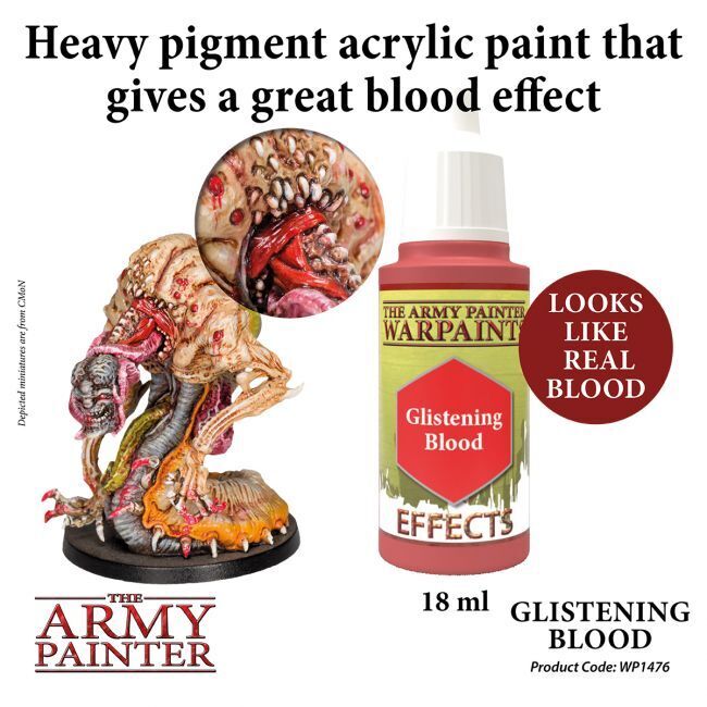 The Army Painter Warpaints Effect: Glistening Blood - 18ml Acrylic Paint