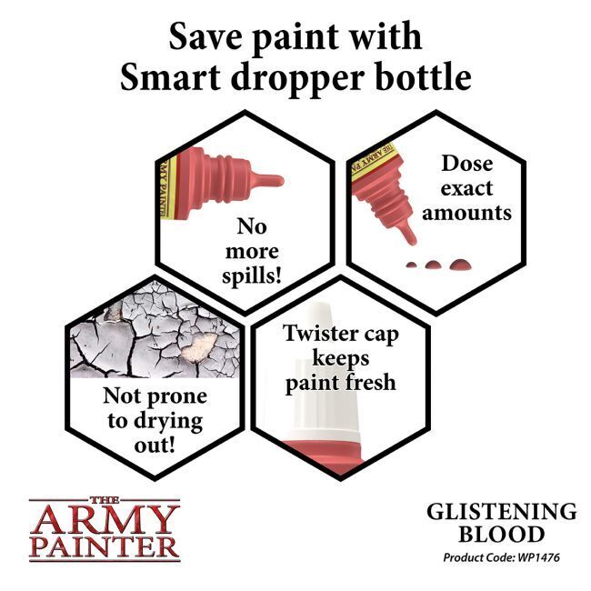 The Army Painter Warpaints Effect: Glistening Blood - 18ml Acrylic Paint