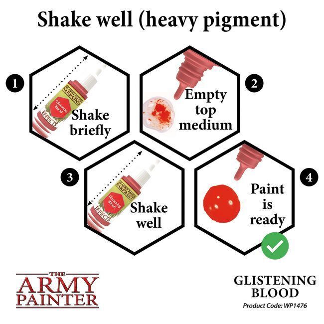 The Army Painter Warpaints Effect: Glistening Blood - 18ml Acrylic Paint