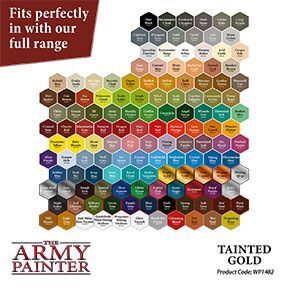 The Army Painter Warpaints Metallic: Tainted Gold - 18ml Acrylic Paint