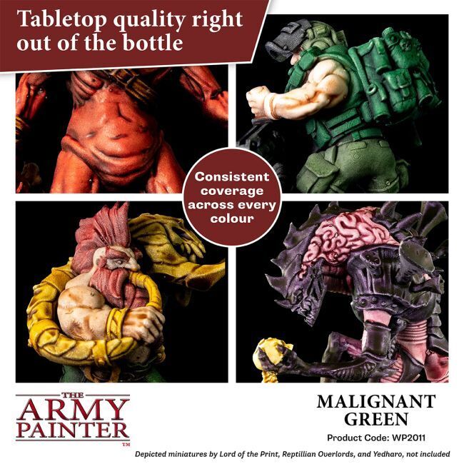 The Army Painter Speedpaint: Malignant Green - 18ml Acrylic Paint