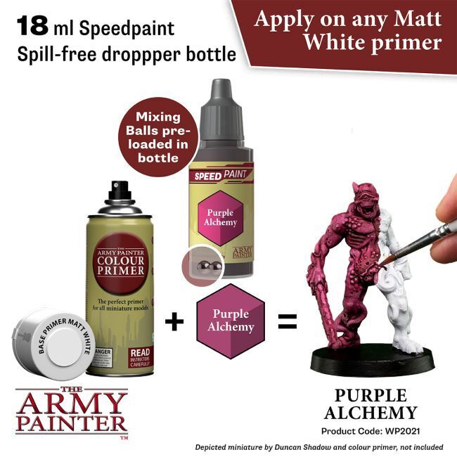 The Army Painter Speedpaint: Purple Alchemy - 18ml Acrylic Paint