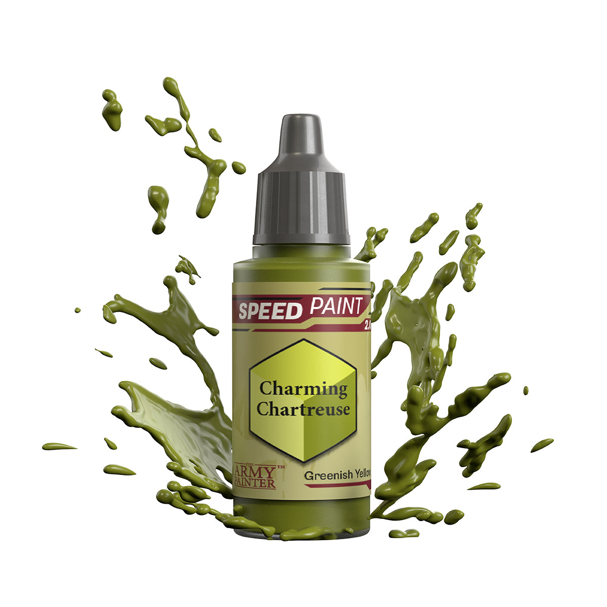 The Army Painter Speedpaint: Charming Chartreuse - 18ml Acrylic Paint