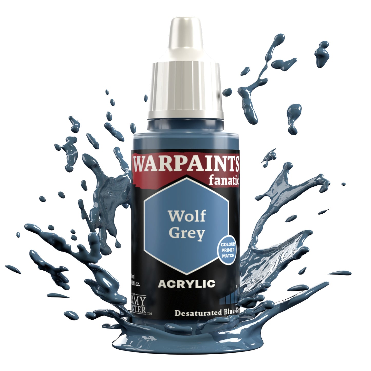 The Army Painter Warpaints Fanatic: Wolf Grey - 18ml Acrylic Paint