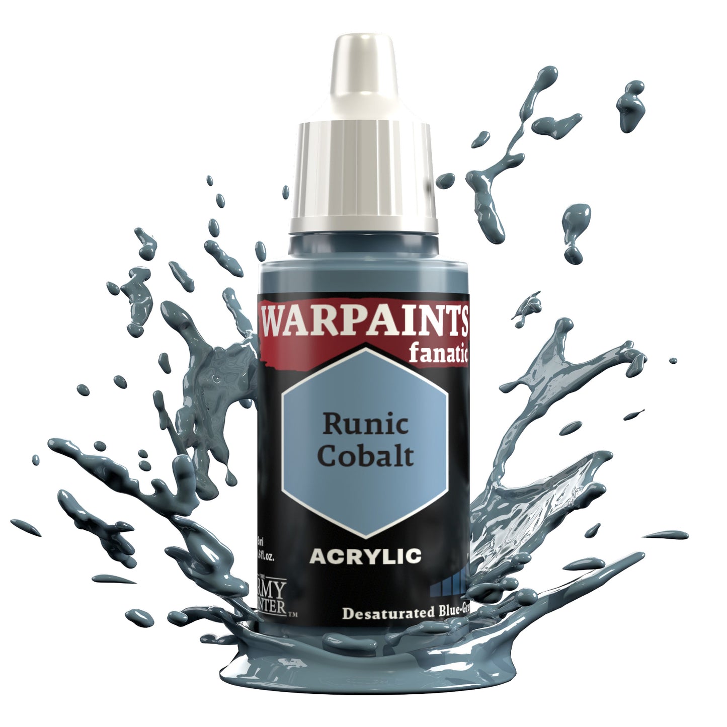 The Army Painter Warpaints Fanatic: Runic Cobalt - 18ml Acrylic Paint