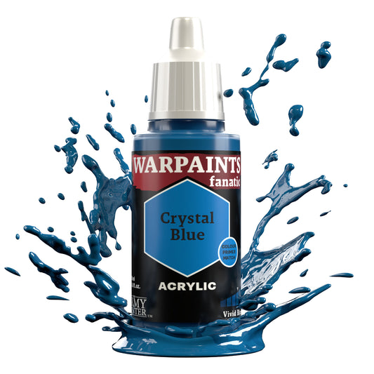 The Army Painter Warpaints Fanatic: Crystal Blue - 18ml Acrylic Paint