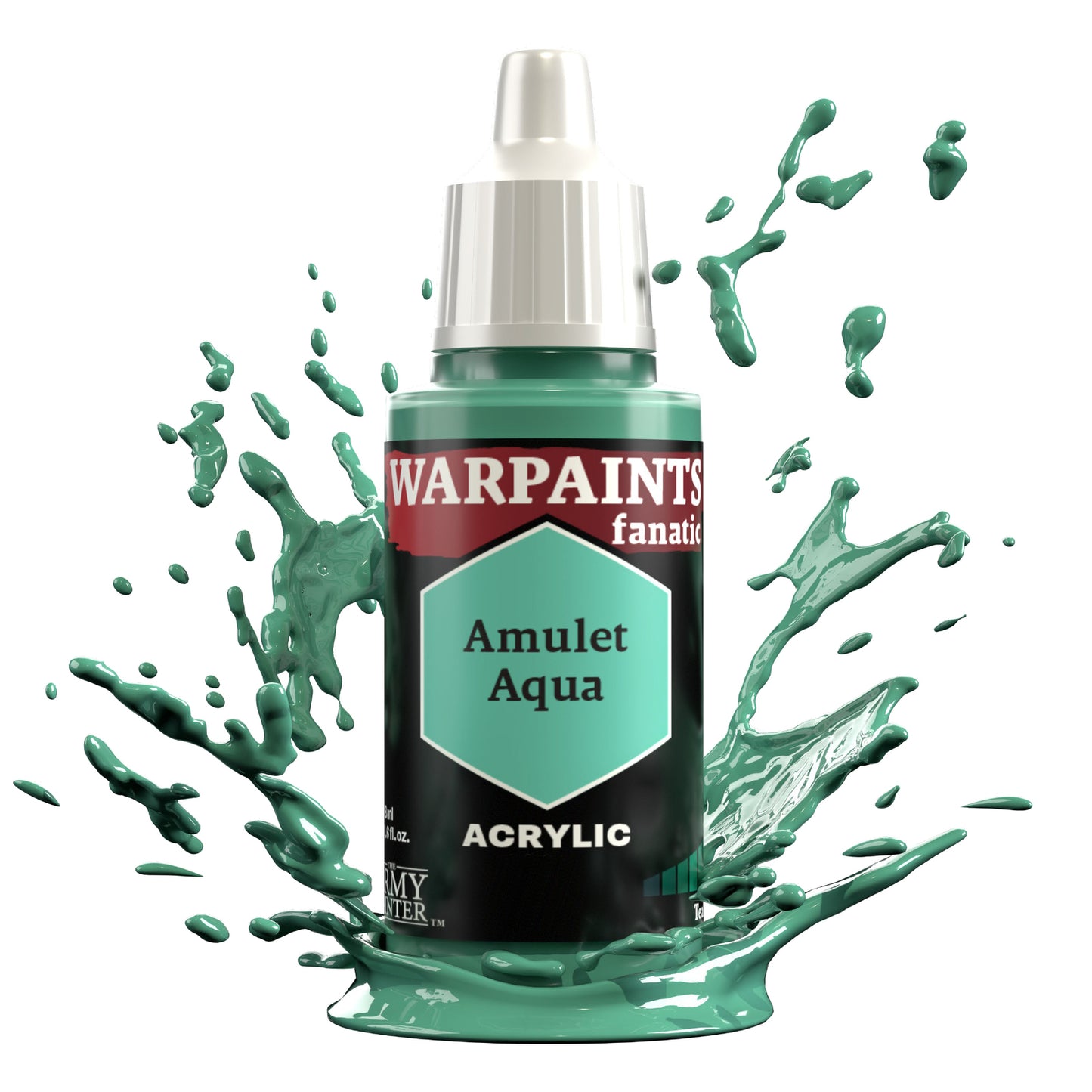 The Army Painter Warpaints Fanatic: Amulet Aqua - 18ml Acrylic Paint