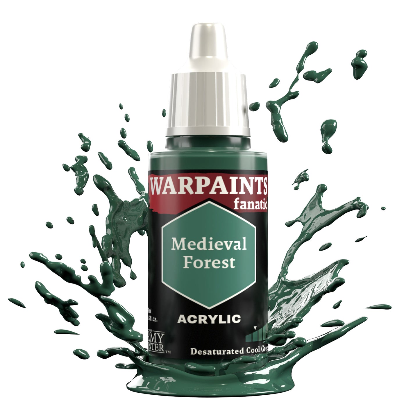 The Army Painter Warpaints Fanatic: Medieval Forest - 18ml Acrylic Paint