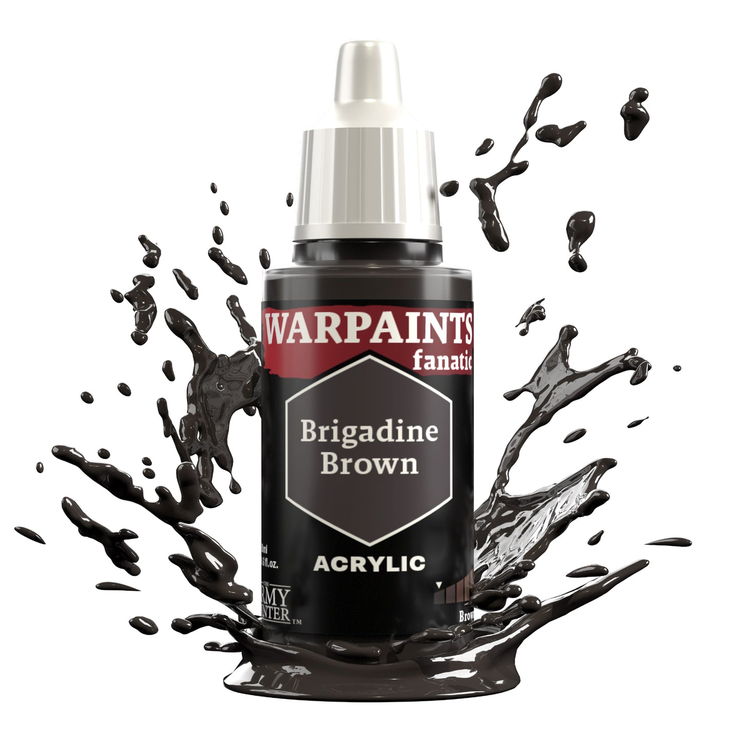 The Army Painter Warpaints Fanatic: Brigandine Brown - 18ml Acrylic Paint