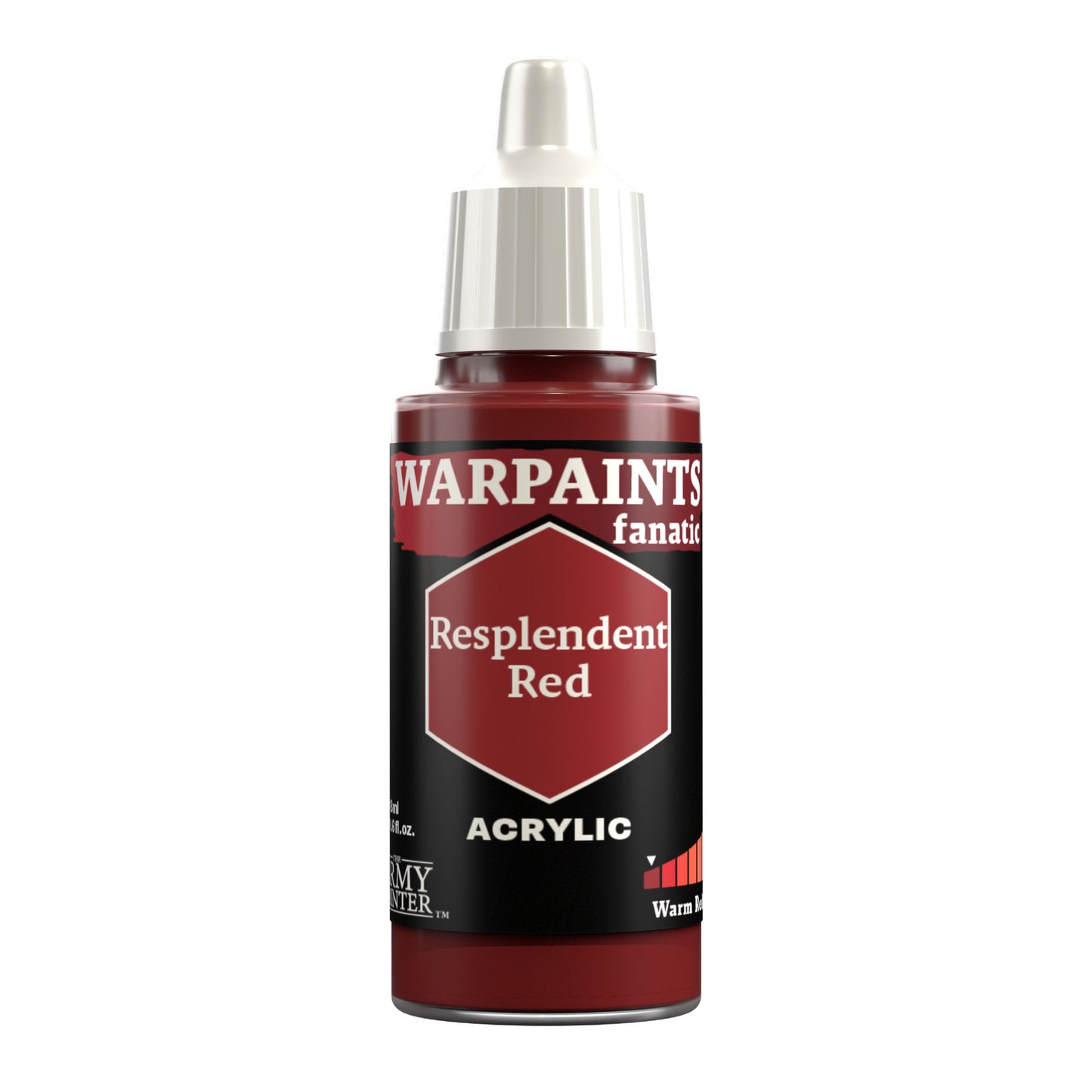 The Army Painter Warpaints Fanatic: Resplendent Red - 18ml Acrylic Paint