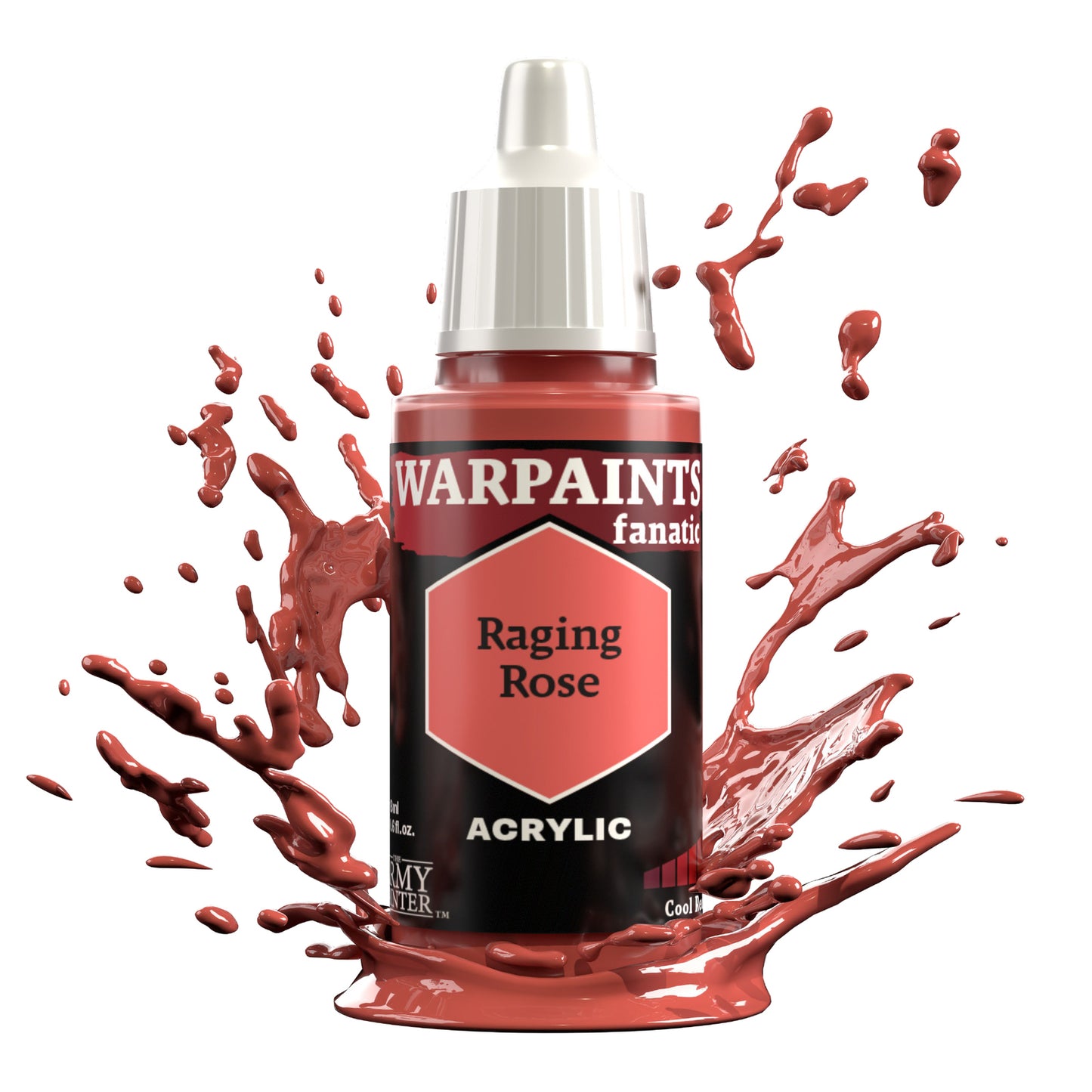 The Army Painter Warpaints Fanatic: Raging Rose - 18ml Acrylic Paint