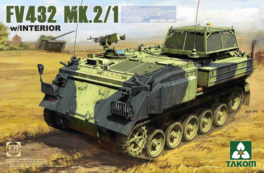 Takom 1/35 British APC FV432 Mk.2/1 Plastic Model Kit