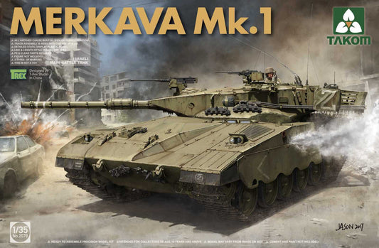 Takom 1/35 Israeli Main Battle Tank Merkava 1 Plastic Model Kit