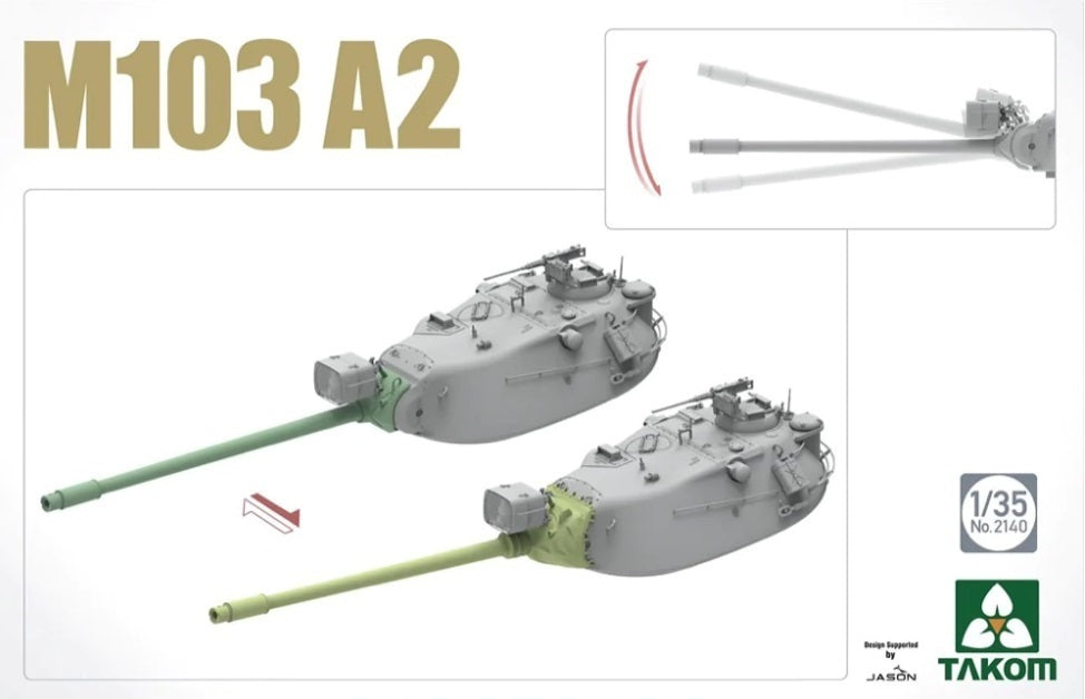 Takom 1/35 M103 A2 Plastic Model Kit