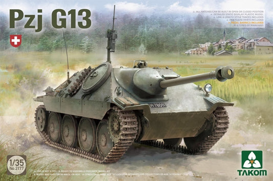 Takom 1/35 Pzj G13 Plastic Model Kit