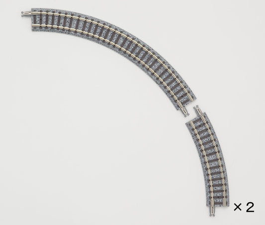 Tomix N Curve Track 5-1/2" Radius, 2 Each 30 & 60° Sections