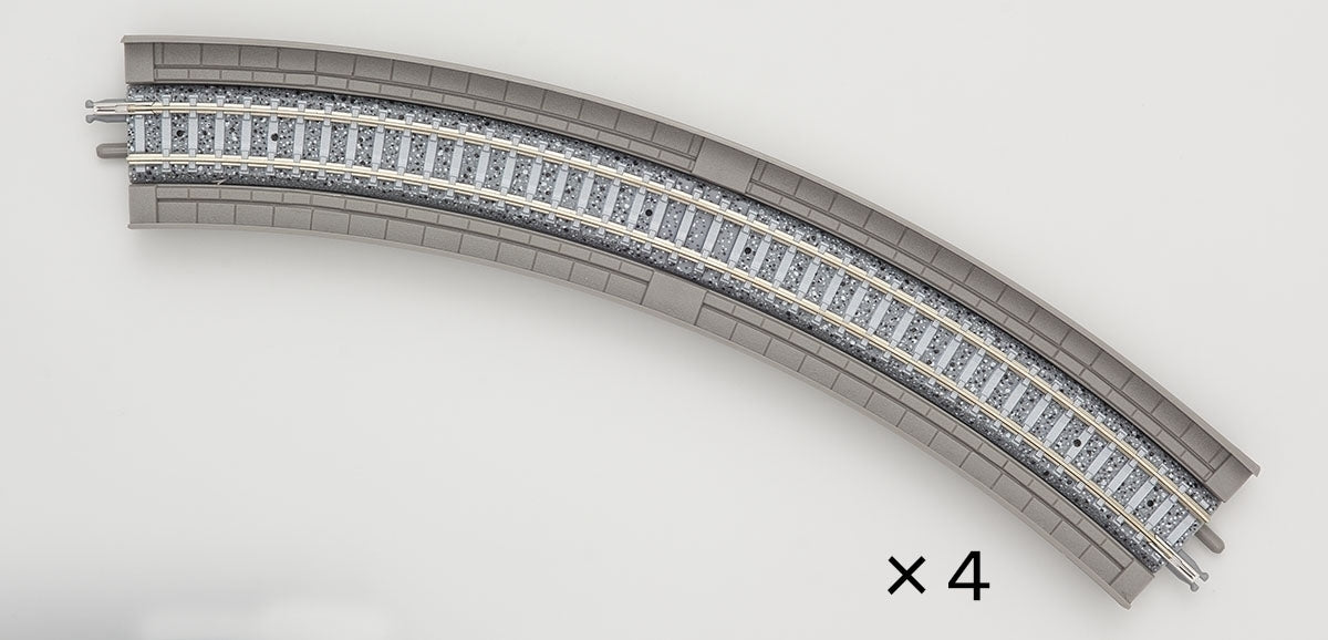 Tomix N Overhead Viaduct Curve Track 11" Radius, 45Â°(4)