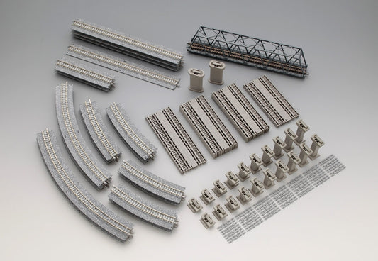 Tomix N Canted Track 3D Crossing Set