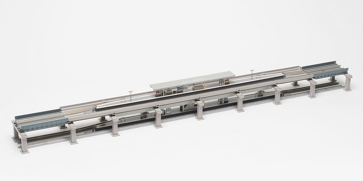 Tomix N Overhead Double track Multi Stories station set