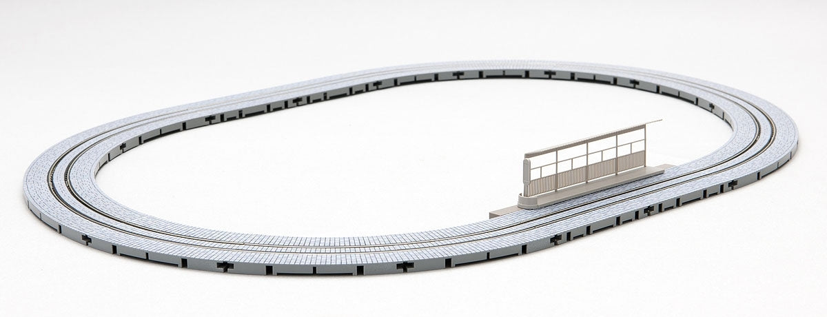 Tomix N Pavement Tram Track Set