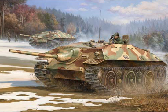 Trumpeter 1/35 German E-25 Tank Plastic Model Kit [00383]