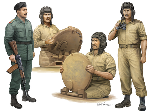 Trumpeter 1/35 Iraqi Tank Crew