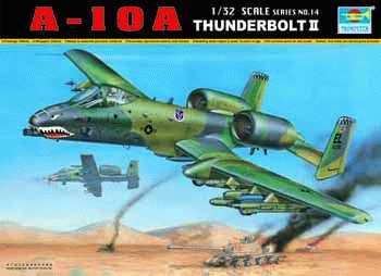 Trumpeter 1/32 US A-10A Thunderbolt II Plastic Model Kit