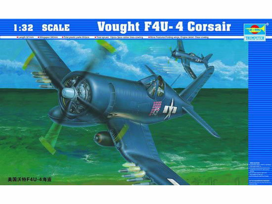 Trumpeter 1/32 US Vought F4U-4 Corsair Plastic Model Kit