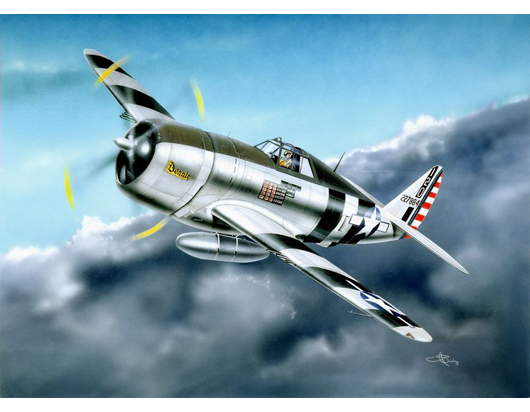 Trumpeter 1/32 P-47D Razorback Fighter Plastic Model Kit