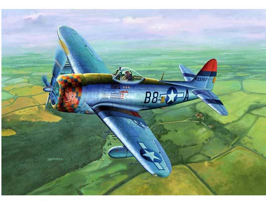 Trumpeter 1/32 P-47D-30 Thunderbolt Dorsal Fin