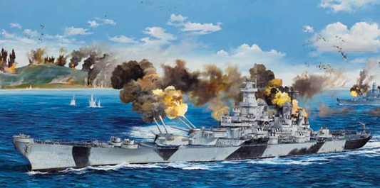 Trumpeter 1:200 USS Iowa BB-61 Plastic Model Kit