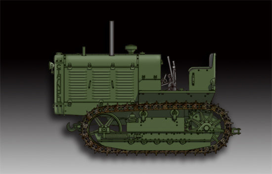 Trumpeter 1/72 Russian ChTZ S-65 Tractor