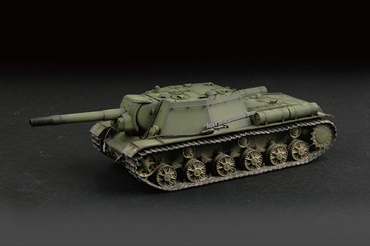 Trumpeter 1/72 Soviet SU-152 Self-propelled Heavy Howitzer – Early Plastic Model Kit