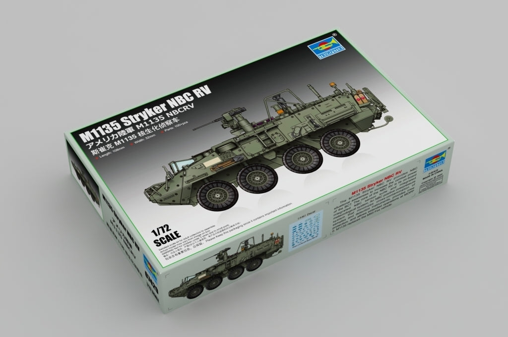 Trumpeter 1/72 US M1135 Stryker NBC RV Plastic Model Kit