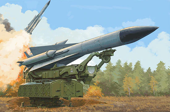 Trumpeter 1/35 Russian 5V28 of 5P72 Launcher SAM-5 "Gammon" Plastic Model Kit