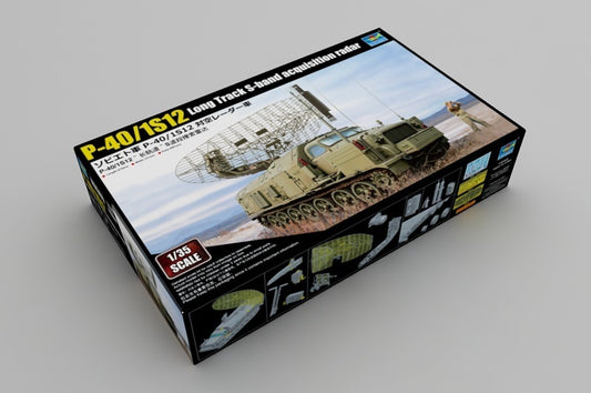 Trumpeter 1/35 P-40/1S12 Long Track S-band acquisition radar Plastic Model Kit