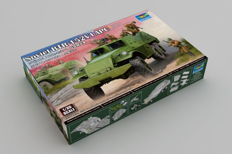 Trumpeter 1/35 Soviet BTR-152V1 APC Plastic Model Kit