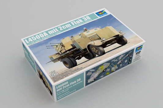 Trumpeter 1/35 L4500A mit 2cm Flak 38 Plastic Model Kit