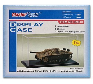 Trumpeter Plastic Display Case 111 x 61 x 63mm