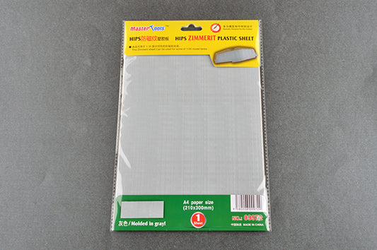 Trumpeter Zimmerit Plastic Sheet—A4 Size Modelling Tool