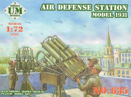 UM-MT 1/72 Air defense station model 1931 Plastic Model Kit