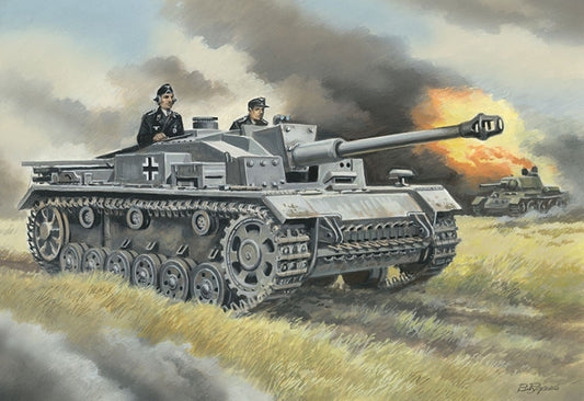 Unimodels 1/72 Sturmgeschutz 40 Ausf F/8 Plastic Model Kit