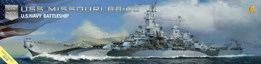 Very Fire 1/350 USS Navy Battleship BB-63 Missouri (Deluxe Edition) Plastic Model Kit