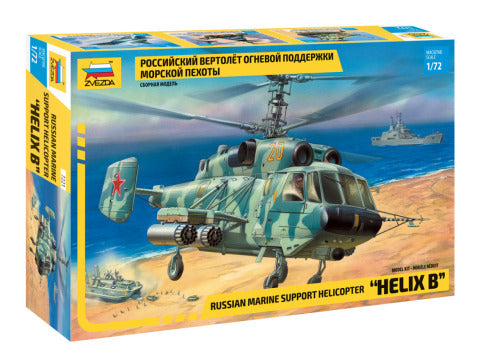 Zvezda 1/72 Kamov KA-29 (RR) Plastic Model Kit