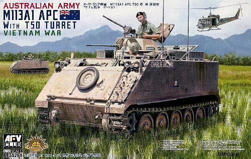 AFV Club 1:35 Australian Army M113A1 APC T50 Turret Vietnam War