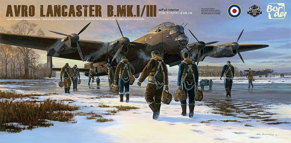 BorderModels1/32AvroLancasterB.MKI/IIIWithFullInterior