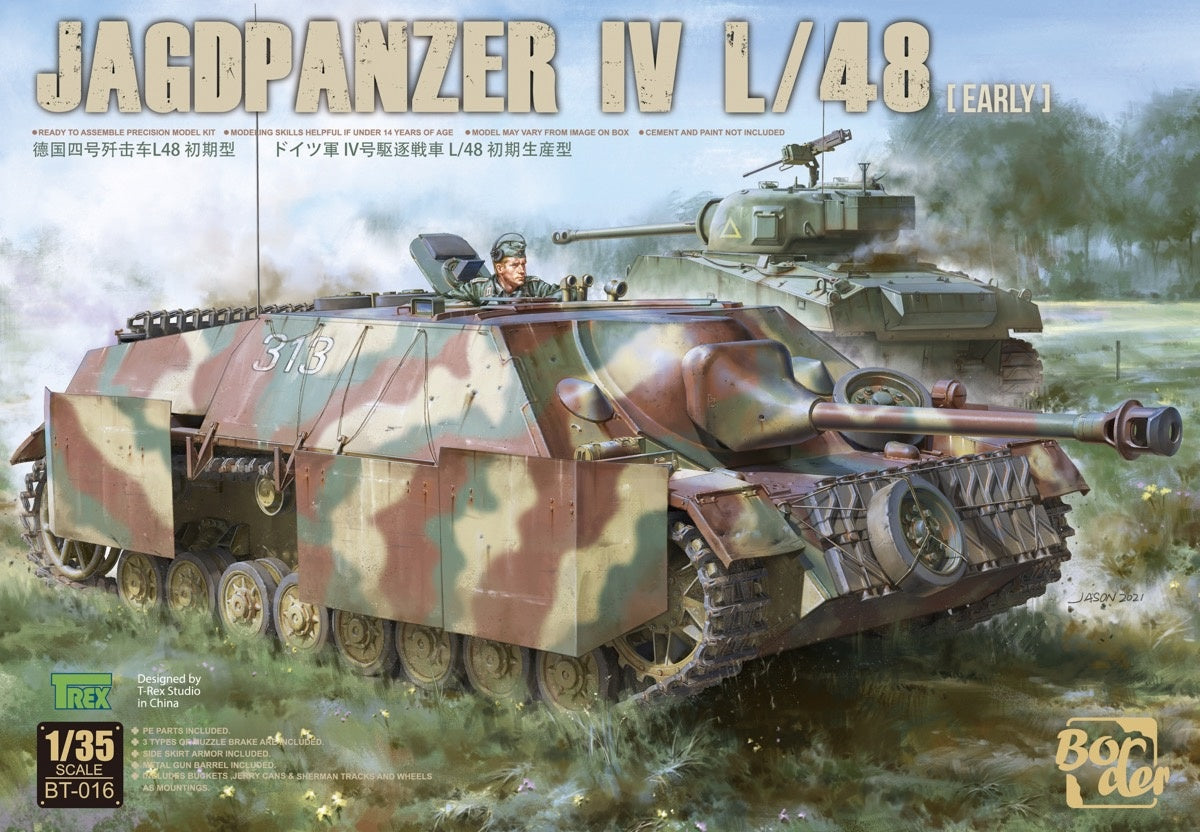 Border Model 1/35 Jagdpanzer IV L/48 (Early) Plastic Model Kit